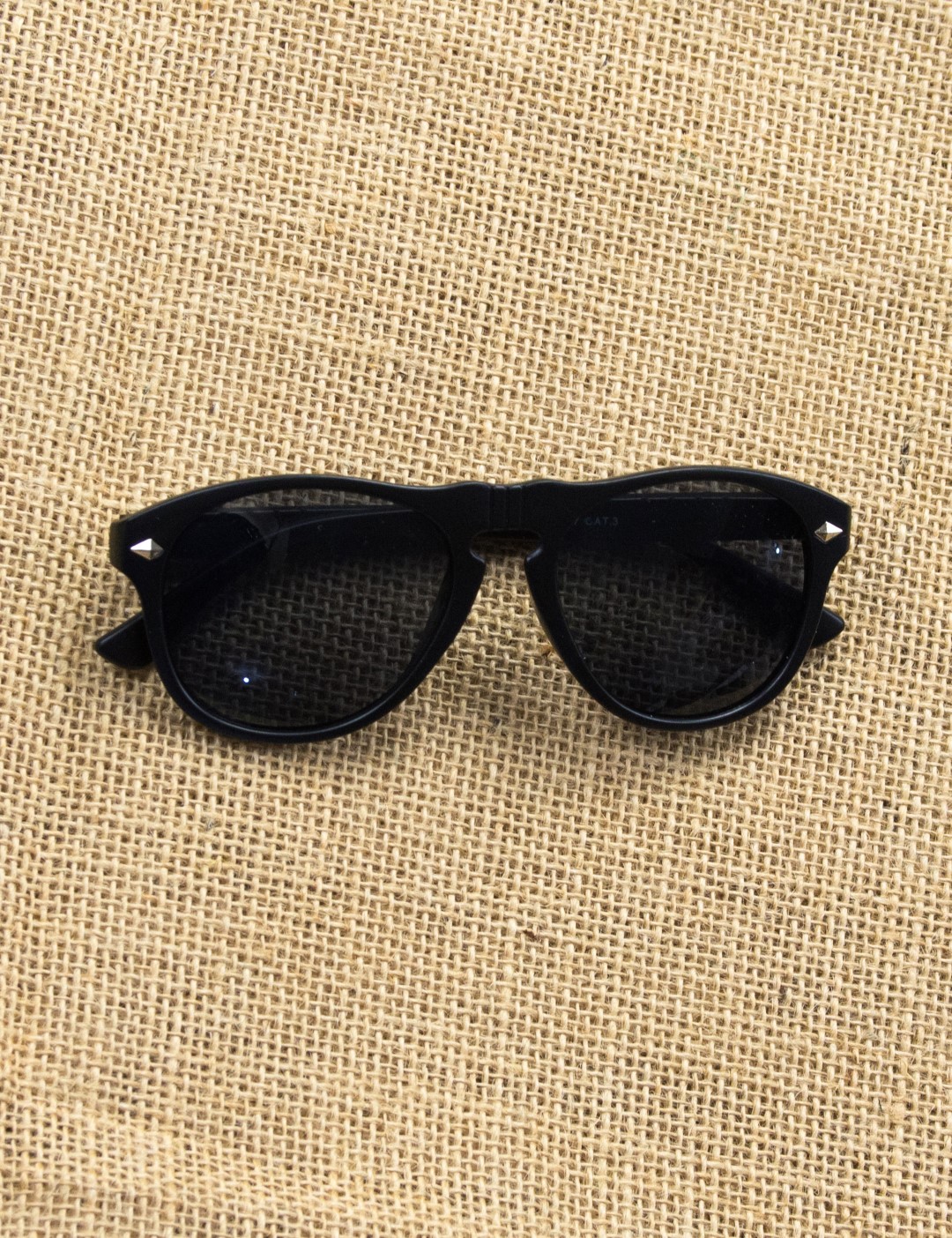 Ανδρικά μαύρα γυαλιά ηλίου ματ Luxury S5037